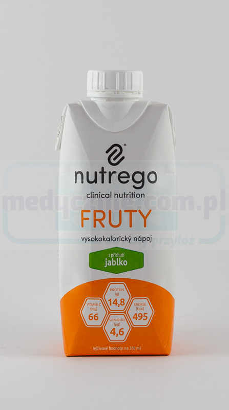 Nutrego Fruty Plus 175 ml Jabkowe Nahrungsergänzungsmittel